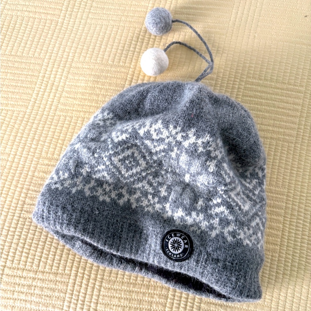 Icewear wool stocking cap made in Iceland. Lined with Thinsulate.
